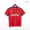 Miniconjunto Wolverhampton Wanderers 2023/24 Segunda Equipación Visitante Niño (Camiseta + Pantalón Corto) - camisetasfutbol