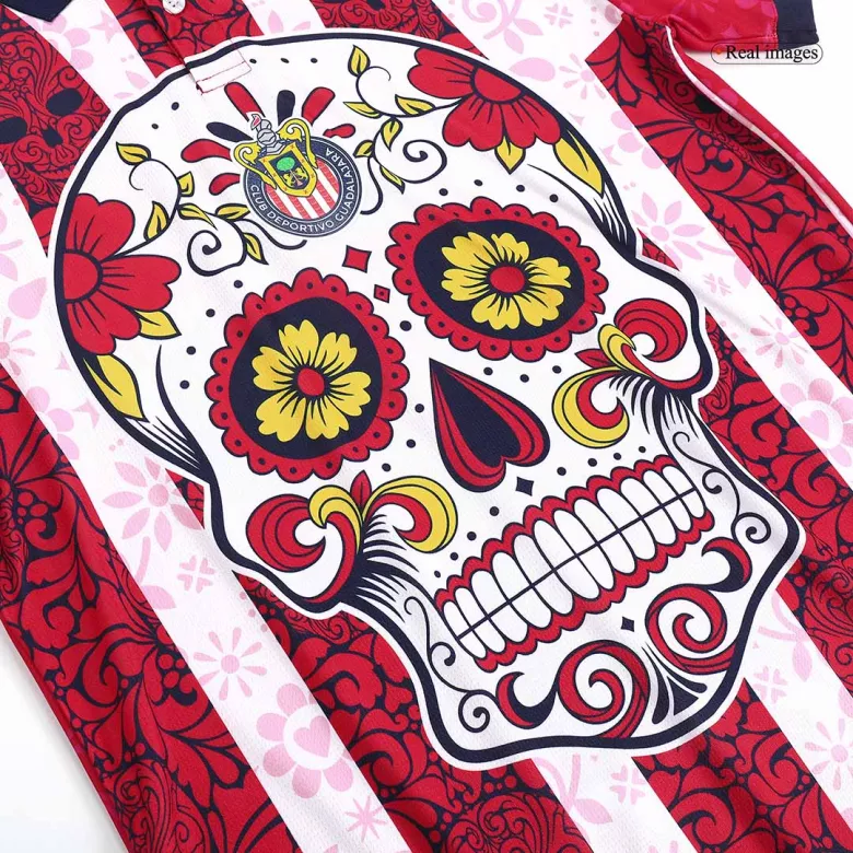Camiseta Chivas Edición Día de Muertos 2023/24 Hombre - Versión Hincha - camisetasfutbol