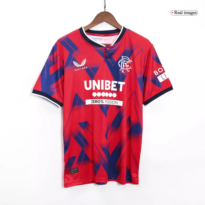 Camiseta Glasgow Rangers 2023/24 Cuarta Equipación Hombre - Versión Hincha - camisetasfutbol