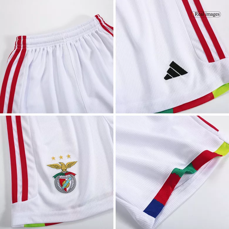 Miniconjunto Benfica 2023/24 Tercera Equipación Niño (Camiseta + Pantalón Corto) - camisetasfutbol