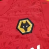 Miniconjunto Wolverhampton Wanderers 2023/24 Segunda Equipación Visitante Niño (Camiseta + Pantalón Corto) - camisetasfutbol