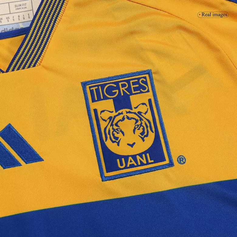 Camiseta Manga Larga Tigres UANL 2023/24 Primera Equipación Local Hombre - Versión Hincha - camisetasfutbol