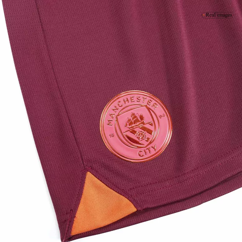 Pantalón Corto Manchester City 2023/24 Segunda Equipación Visitante Hombre - camisetasfutbol