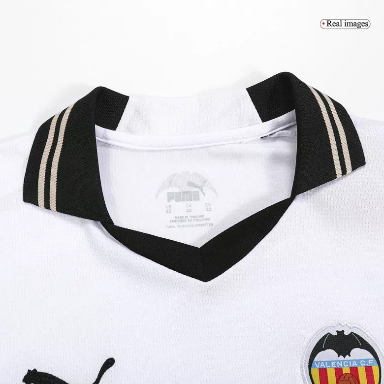 Miniconjunto Valencia 2023/24 Primera Equipación Local Niño (Camiseta + Pantalón Corto) - camisetasfutbol