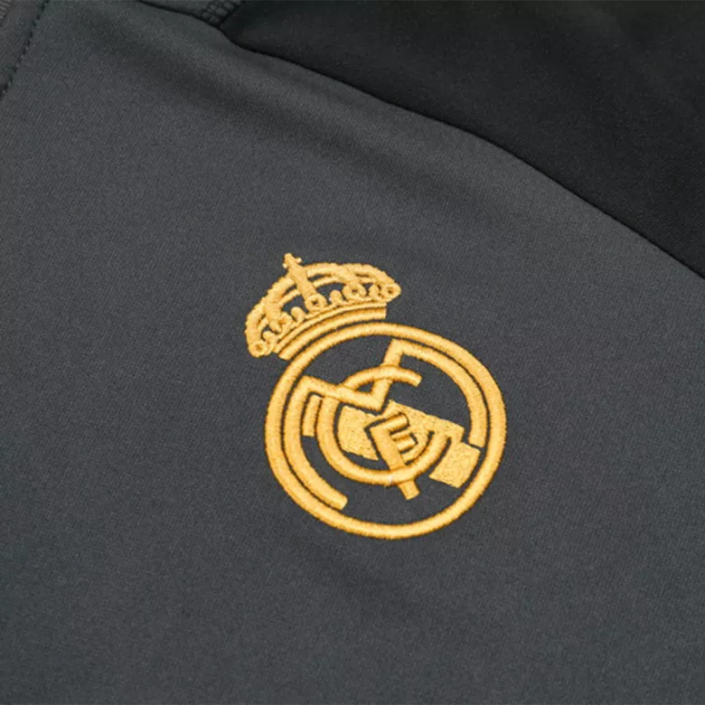 Conjunto Entrenamiento Real Madrid 2023/24 Hombre (Chándal de Media Cremallera + Pantalón) - camisetasfutbol
