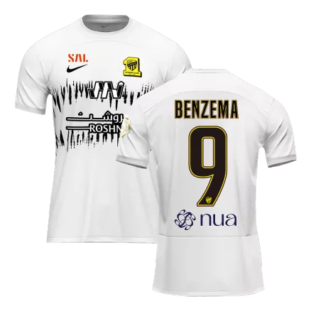 Camiseta BENZEMA #9 Al Ittihad Saudi 2023/24 Segunda Equipación Visitante Hombre - Versión Hincha - camisetasfutbol