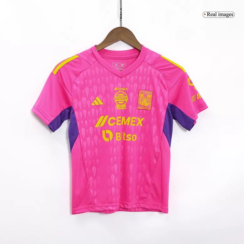 Miniconjunto Tigres UANL 2023/24 Portero Niño (Camiseta + Pantalón Corto) - camisetasfutbol