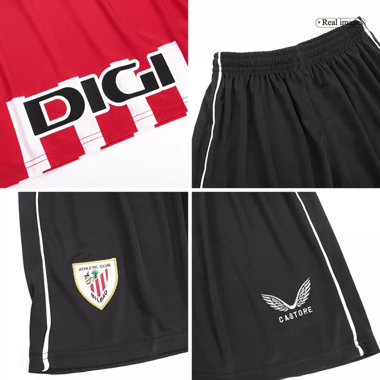 Miniconjunto Athletic Club de Bilbao 2023/24 Primera Equipación Local Niño (Camiseta + Pantalón Corto) - camisetasfutbol