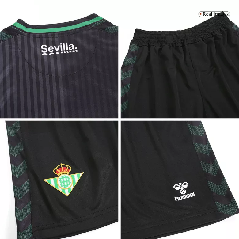 Miniconjunto Real Betis 2023/24 Tercera Equipación Niño (Camiseta + Pantalón Corto) - camisetasfutbol