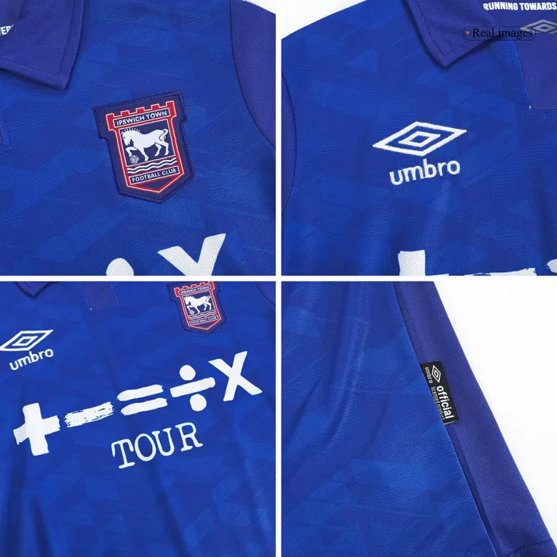 Miniconjunto Ipswich Town 2023/24 Primera Equipación Local Niño (Camiseta + Pantalón Corto) - camisetasfutbol