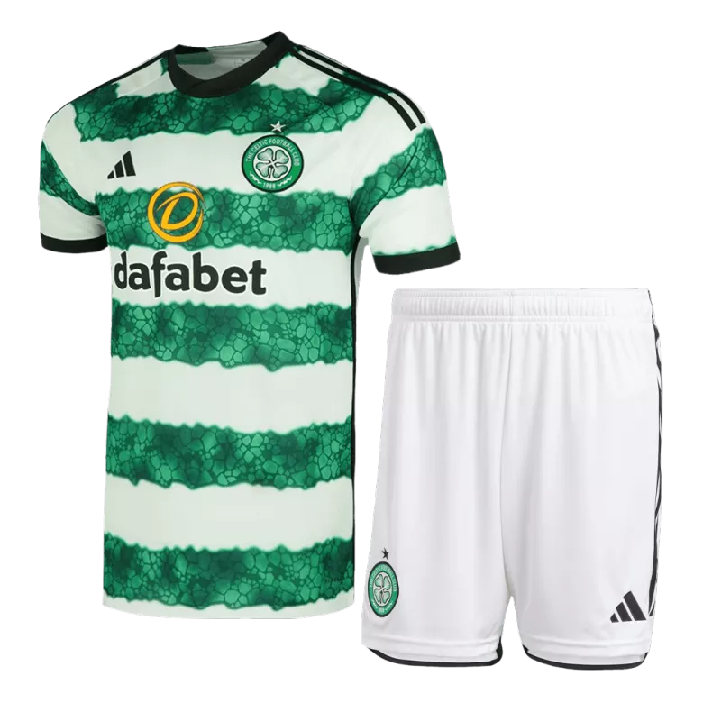 Conjunto Celtic 2023/24 Primera Equipación Local Hombre (Camiseta + Pantalón Corto) - camisetasfutbol