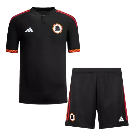 Conjunto Roma 2023/24 Tercera Equipación Hombre (Camiseta + Pantalón Corto) - camisetasfutbol