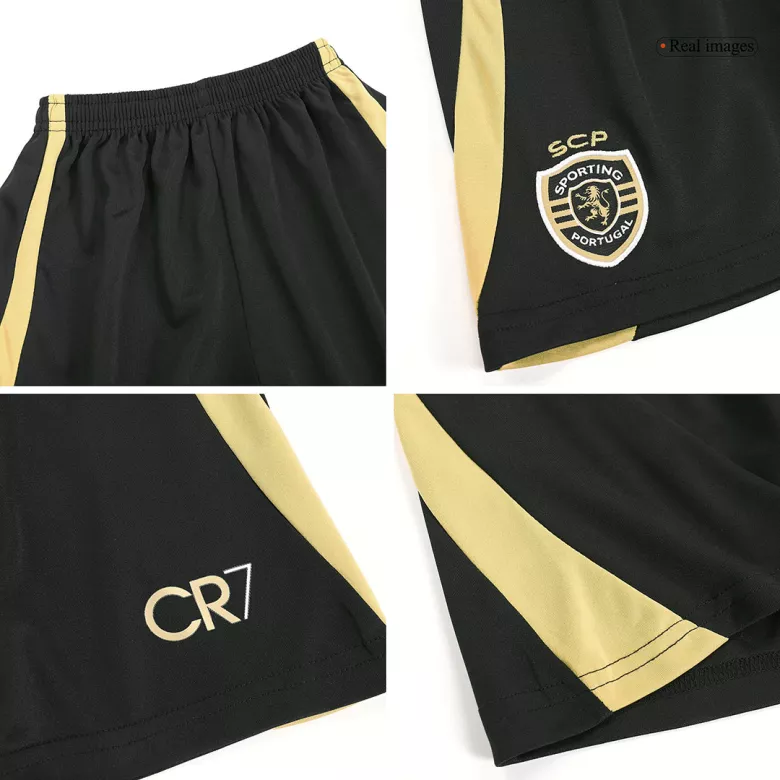 Miniconjunto Sporting CP 2023/24 Tercera Equipación Niño (Camiseta + Pantalón Corto) - camisetasfutbol