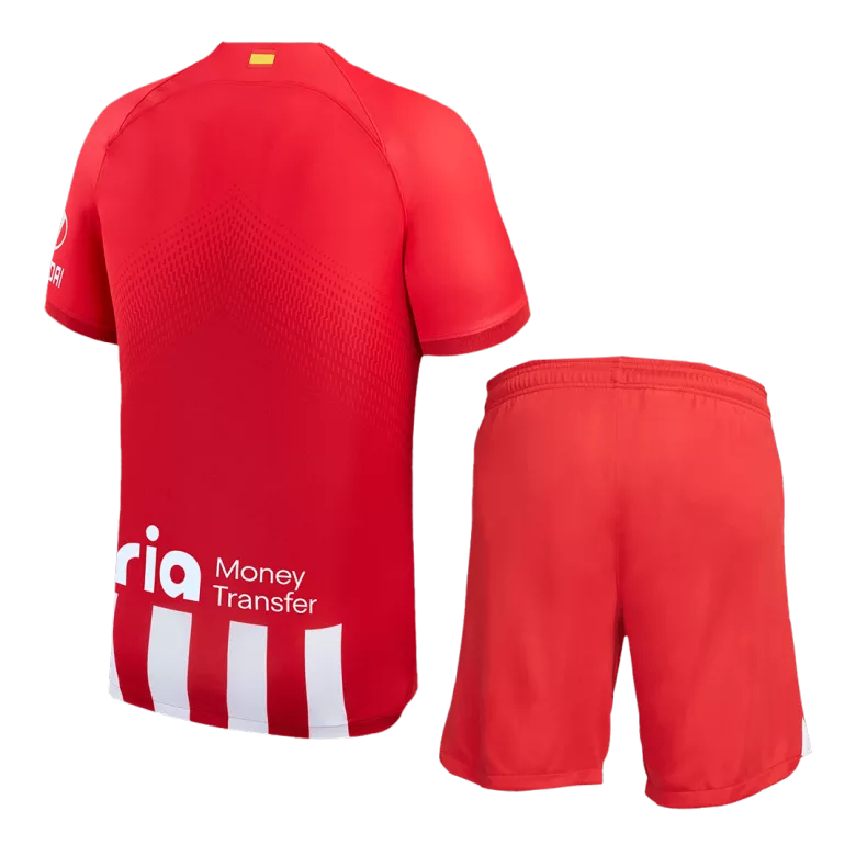 Conjunto Atlético de Madrid 2023/24 Primera Equipación Local Hombre (Camiseta + Pantalón Corto) - camisetasfutbol