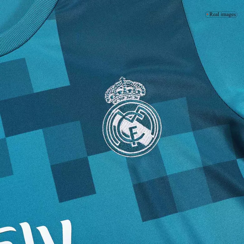 Miniconjunto Real Madrid 2017/18 Tercera Equipación Niño (Camiseta + Pantalón Corto) - camisetasfutbol