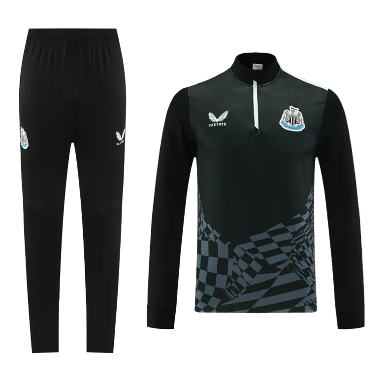 Conjunto Entrenamiento Newcastle United 2023/24 Hombre (Chándal de Media Cremallera + Pantalón) - camisetasfutbol