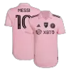 Camiseta Auténtica MESSI #10 Inter Miami CF "Messi GOAT" 2023 Primera Equipación Local Hombre - Versión Jugador - camisetasfutbol