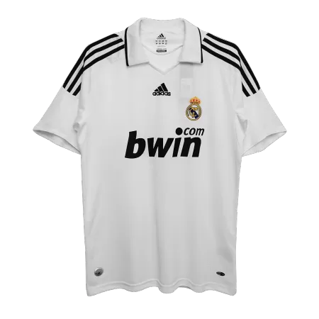 Camiseta Retro 2008/09 Real Madrid Primera Equipación Local Hombre - Versión Hincha - camisetasfutbol