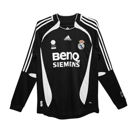 Camiseta Retro 2006/07 Real Madrid Segunda Equipación Visitante Hombre - Versión Hincha - camisetasfutbol