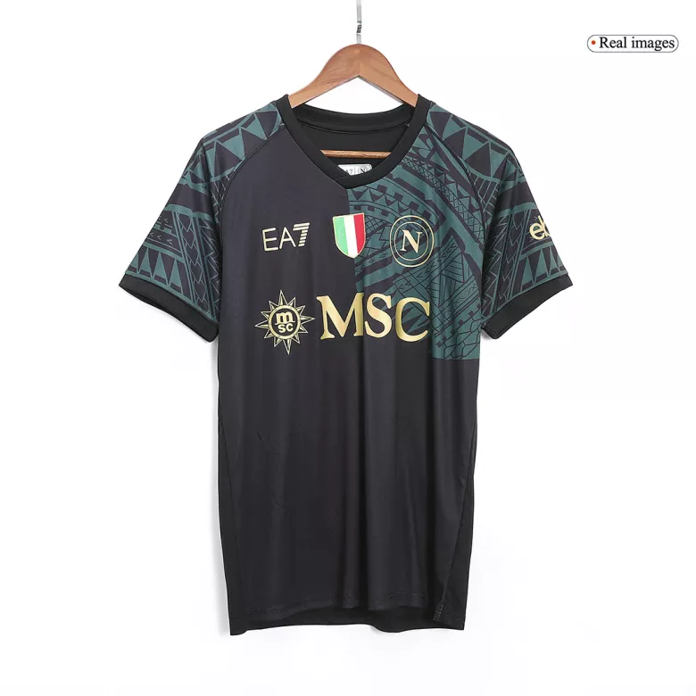 Conjunto Napoli 2023/24 Tercera Equipación Hombre (Camiseta + Pantalón Corto) - camisetasfutbol