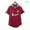 Camiseta Retro 1999/1 West Ham United Primera Equipación Local Hombre - Versión Hincha - camisetasfutbol