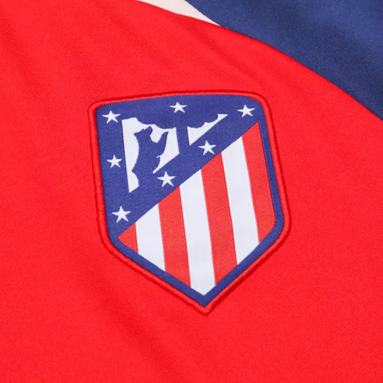 Conjunto Entrenamiento Atlético de Madrid 2023/24 Hombre (Chándal de Media Cremallera + Pantalón) - camisetasfutbol
