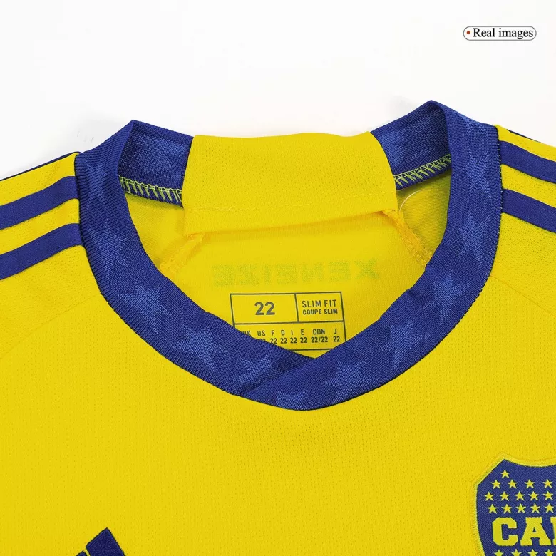 Miniconjunto Boca Juniors 2023/24 Segunda Equipación Visitante Niño (Camiseta + Pantalón Corto) - camisetasfutbol
