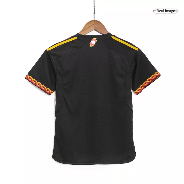 Miniconjunto Roma 2023/24 Tercera Equipación Niño (Camiseta + Pantalón Corto) - camisetasfutbol
