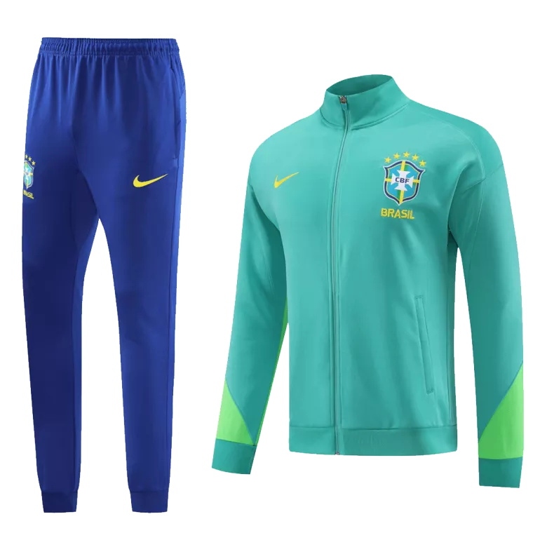 Conjunto Entrenamiento Brazil 2023/24 Hombre (Chaqueta + Pantalón) - camisetasfutbol
