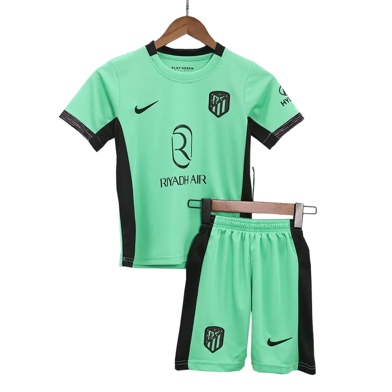 Miniconjunto Atlético de Madrid 2023/24 Tercera Equipación Niño (Camiseta + Pantalón Corto) - camisetasfutbol