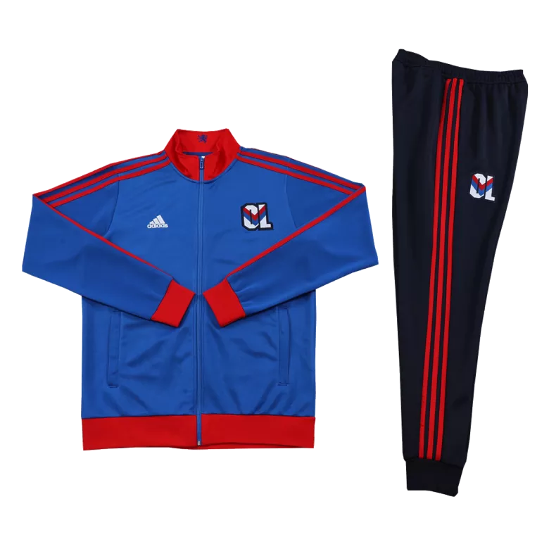 Conjunto Entrenamiento Olympique Lyonnais 2023/24 Hombre (Chaqueta + Pantalón) - camisetasfutbol