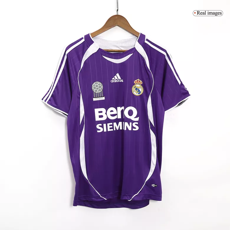 Camiseta Retro 2006/07 Real Madrid Tercera Equipación Hombre - Versión Hincha - camisetasfutbol