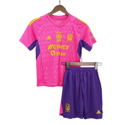 Miniconjunto Tigres UANL 2023/24 Portero Niño (Camiseta + Pantalón Corto) - camisetasfutbol