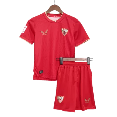 Maillot De Foot Séville FC Warrior – Taille XL Enfant – état Correct