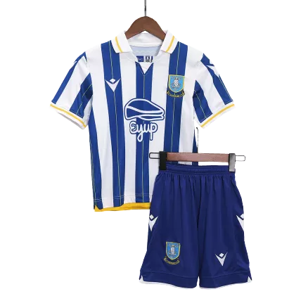 Miniconjunto Sheffield Wednesday 2023/24 Primera Equipación Local Niño (Camiseta + Pantalón Corto) - camisetasfutbol