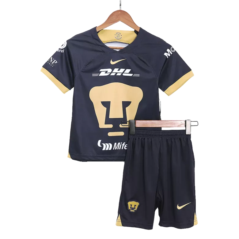 Miniconjunto Pumas UNAM 2023/24 Segunda Equipación Visitante Hombre (Camiseta + Pantalón Corto) - camisetasfutbol