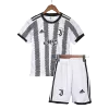 Miniconjunto Juventus 2022/23 Primera Equipación Local Niño (Camiseta + Pantalón Corto) - camisetasfutbol