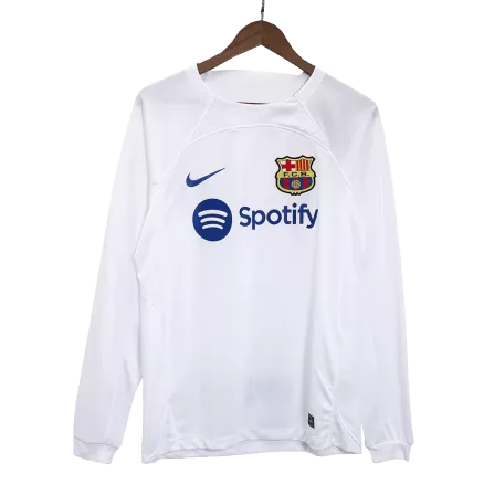 Camiseta Manga Larga Barcelona 2023/24 Segunda Equipación Visitante Hombre - Versión Hincha - camisetasfutbol