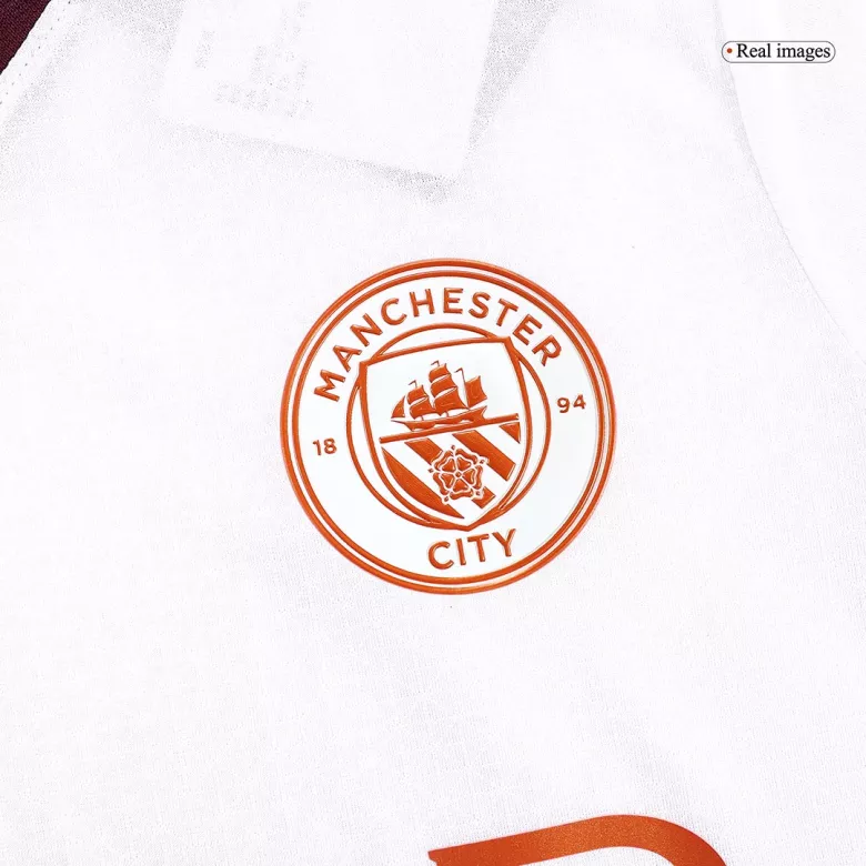 Camiseta Auténtica Manchester City 2023/24 Segunda Equipación Visitante Hombre - Versión Jugador - camisetasfutbol
