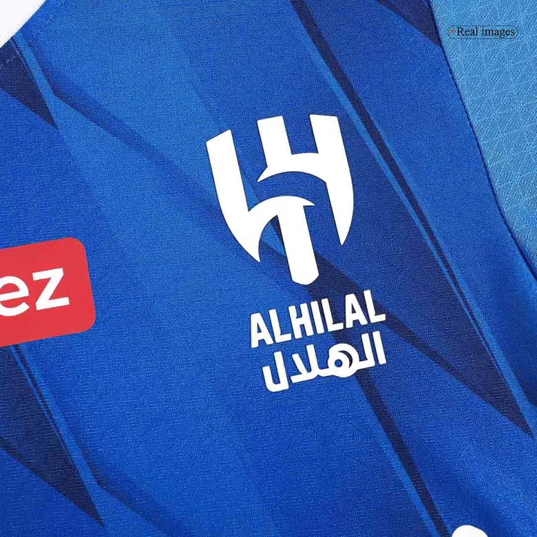 Camiseta Auténtica Al Hilal SFC 2023/24 Primera Equipación Local Hombre - Versión Jugador - camisetasfutbol