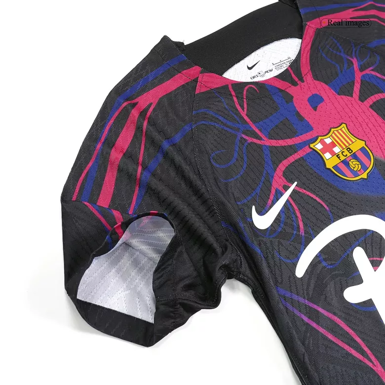Camiseta Auténtica Barcelona 2023/24 Pre-Partido Hombre - Versión Jugador - camisetasfutbol