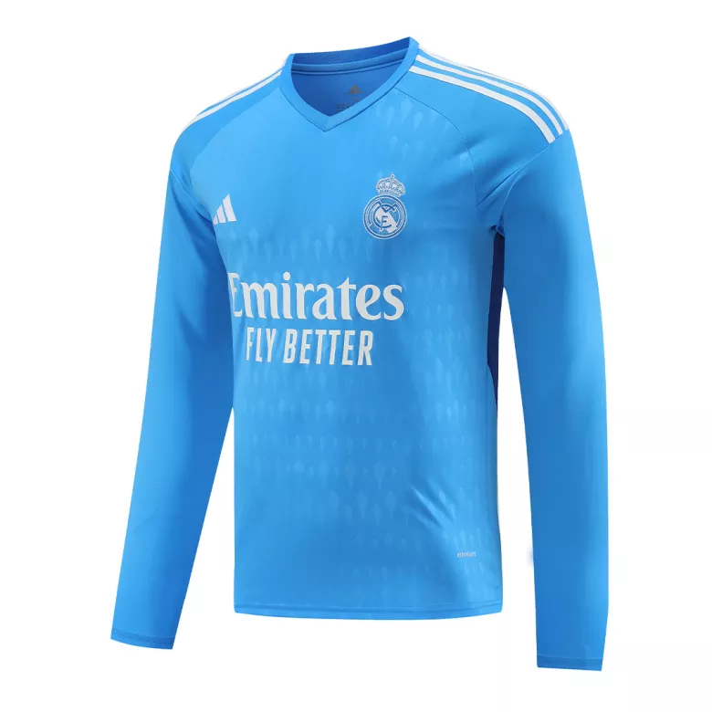 Camiseta Manga Larga Real Madrid 2023/24 Portero Hombre - Versión Hincha - camisetasfutbol