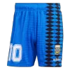 Conjunto #10 Argentina 1994 Segunda Equipación Visitante Hombre (Camiseta + Pantalón Corto) - camisetasfutbol