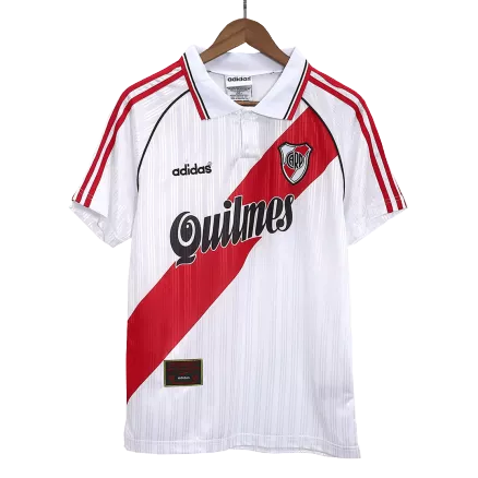 Camiseta Retro 1995/96 River Plate Primera Equipación Local Hombre - Versión Hincha - camisetasfutbol