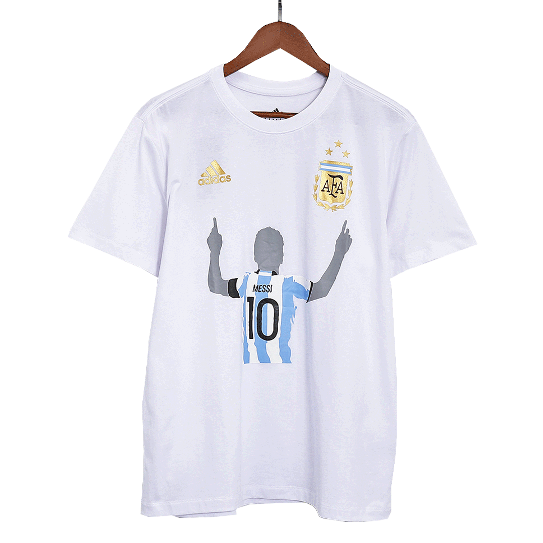 Camiseta Titular Selección Argentina Original ADIDAS con la estampa de  Messi - NUEVO MODELO 2022