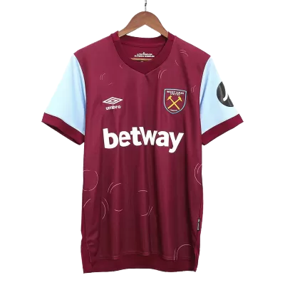 Camiseta West Ham United 2023/24 Primera Equipación Local Hombre - Versión Hincha - camisetasfutbol