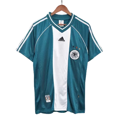 Camiseta Retro 1998 Alemania Segunda Equipación Visitante Hombre - Versión Hincha - camisetasfutbol