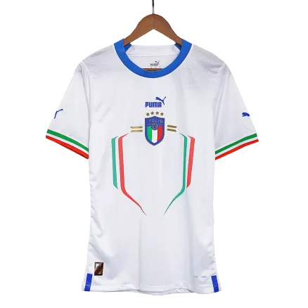 Camiseta de Futbol Visitante Italia 2022 para Hombre - Versión Jugador Personalizada - camisetasfutbol