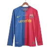 UCL Camiseta Retro 2008/09 Barcelona Primera Equipación Manga Larga Local Hombre - Versión Hincha - camisetasfutbol