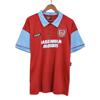 Camiseta Retro 1995/96 West Ham United Hombre - Versión Hincha - camisetasfutbol